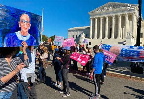عکس اعتراض زنان مخالف ترامپ در واشنگتن