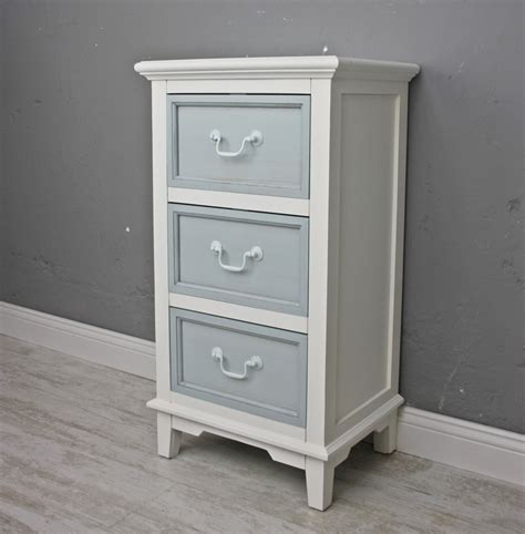 Flur kommode crimera in weiss eiche pharao24 de. Kommode Schubladen 82cm Schrank weiß blau antik Landhaus ...
