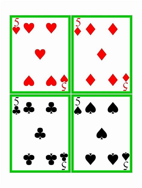 Printable Blank Playing Cards Awesome 17 Free Printable Regarding Blank