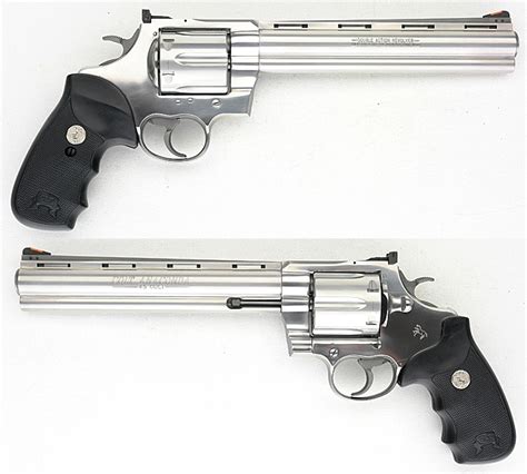 Colt Anaconda Stainless Steel 45 Long Colt Revolver 8 Inch Barrel Lnib