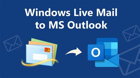How To Transfer Windows Live Mail To Outlook On New Computer Youtube