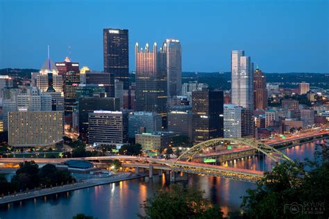 Downtown Skyline of Pittsburgh, Pennsylvania
