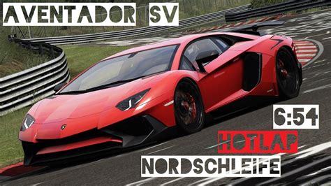 Lamborghini Aventador Sv Nordschleife Hotlap Assetto Corsa Vr