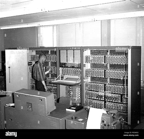 Datatron 205 Mainframe Computer Used By The Usgs 1964 Courtesy Usgs