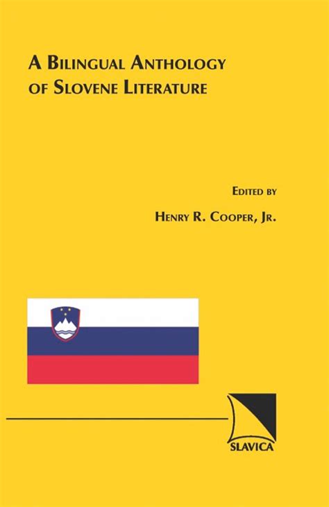 Anthology Of Slovene Literature Slavica Publishers