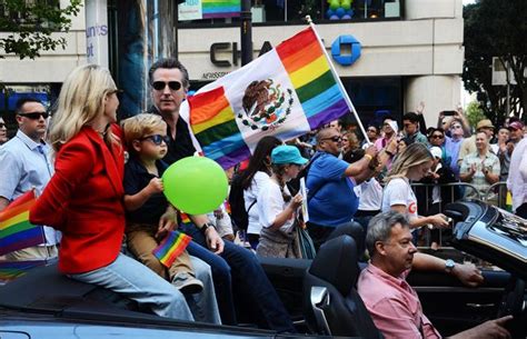 Newsom To Be 1st Ca Gov To March In Sf Pride Parade Bay Area Reporter
