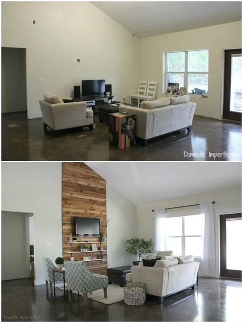 Before And After 26 Budget Friendly Living Room Makeovers To Inspire
