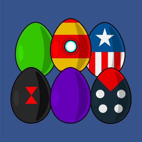 Avengers Easter Eggs T Shirt On Teepublic Marvel Avengers Easter Egg