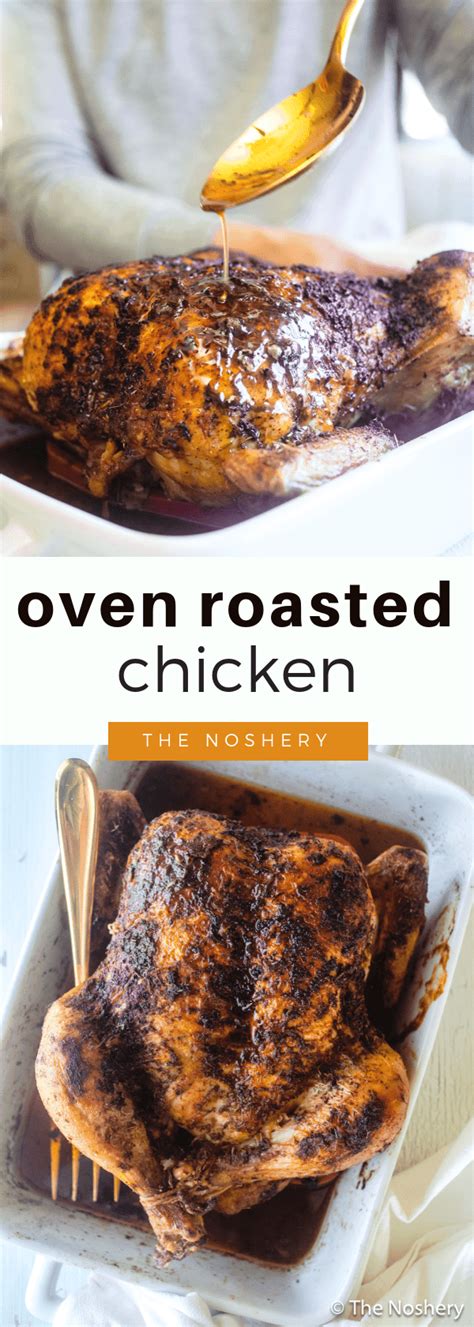 To bake chicken breast at 400°f: Oven Roasted Chicken | The Noshery