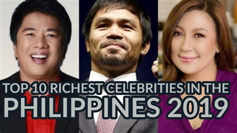 Top 10 Richest Celebrities In The Philippines And Their Worth Filipino Vrogue