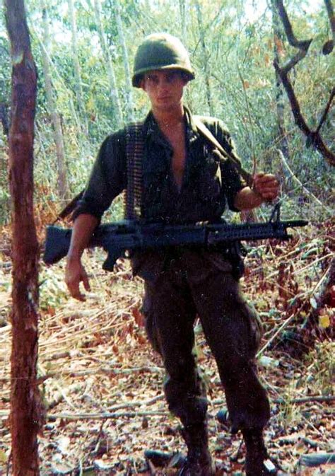 M60 Machine Gunner 5th Cavalry Regiment Vietnam Vietnam War