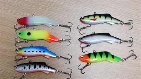 7 Colors Soft Plastic Lures Shad Lure Soft Plastic Bass Fishing Lure