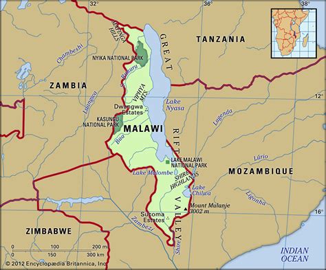 Malawi History Map Flag Population Capital Language And Facts