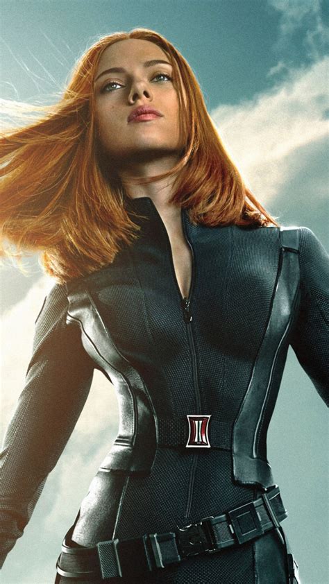 Black Widow Captain America The Winter Soldier Wallpaper For 1080x1920