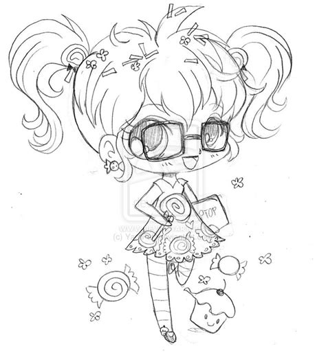 Creative Candy Obsession Wip By Yampuff On Deviantart Chibi Coloring