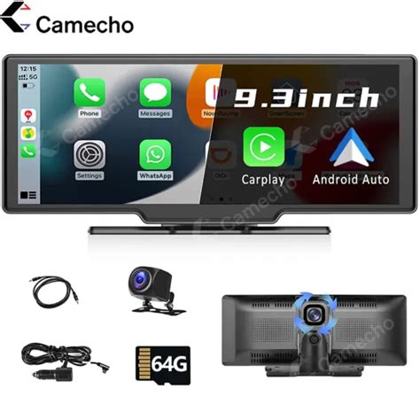 93 Inch 2k Wireless Apple Carplay Android Auto Touch Screen Car