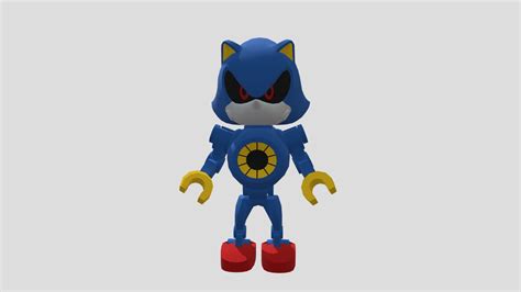 Wii U Lego Dimensions Metal Sonic Download Free 3d Model By 89120