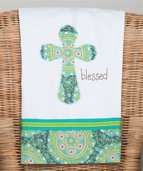 Look At This Blessed Cross Tea Towel On Zulily Today Tea Towels