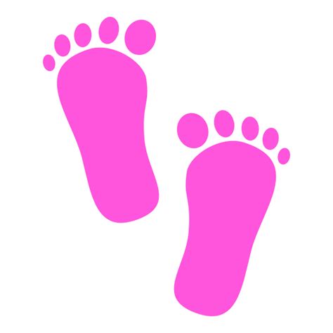 Free Baby Footprint Svg Dxf Eps Png File