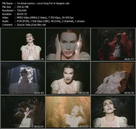 Annie Lennox Love Song For A Vampire Download Music Video Clip From