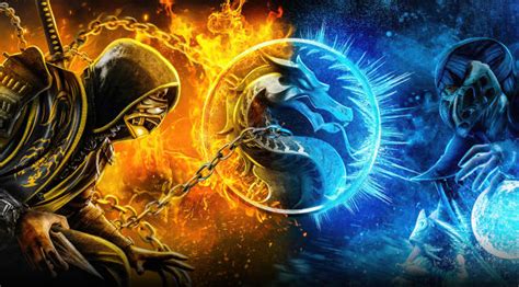 800x60020 Scorpion X Sub Zero Mortal Kombat 4K 800x60020 Resolution