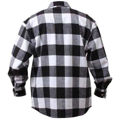 Extra Heavyweight Buffalo Plaid Flannel Shirt Camouflageca