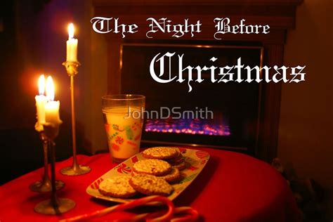 Christmas Eve Night By Johndsmith Redbubble