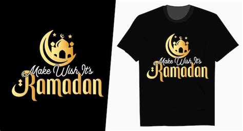 Premium Vector Ramadan Kareem Typography Tshirt Design