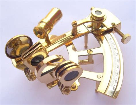nauticalmart 4 5 brass nautical ship instrument astrolabe marine brass sextant brass