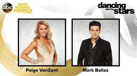 Paige Vanzant From The Ufc With Mark Ballas On Dancing With The Stars