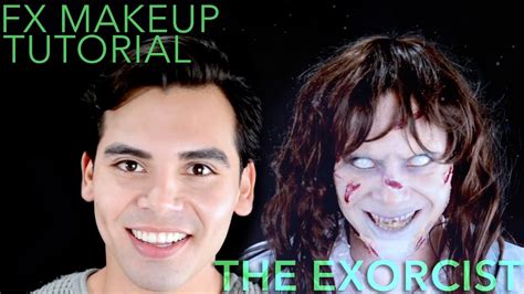 Halloween Fx Makeup Tutorial The Exorcist El Exorcista Youtube