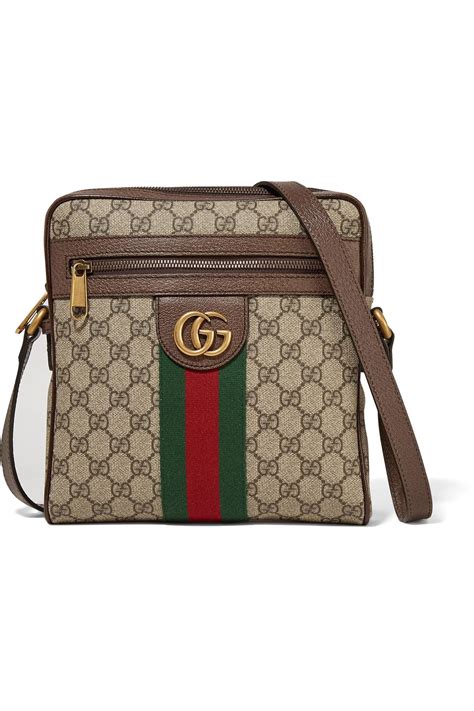 Gucci Vintage Canvas Ophidia Shoulder Bag Keweenaw Bay Indian Community