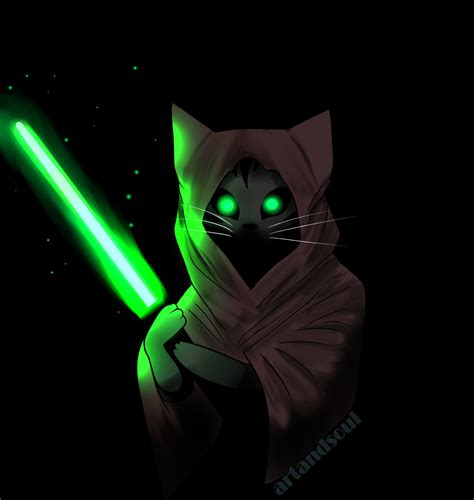 Artstation Jedi Cat