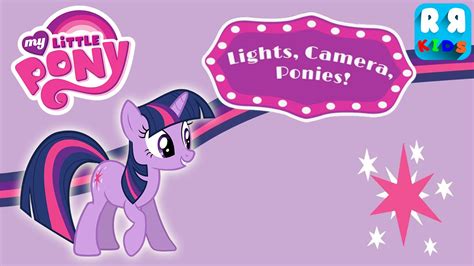 My Little Pony Lights Camera Ponies Ios Twilight Story Youtube