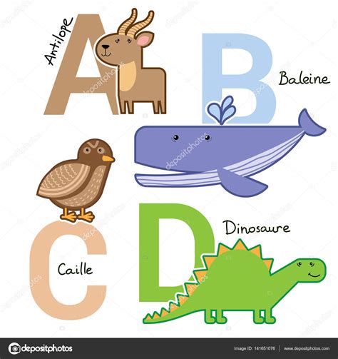 Alphabet French Animals Make Learning New French Vocabulary Fun With