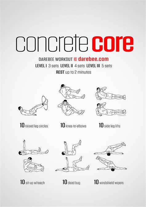 Concrete Core Workout