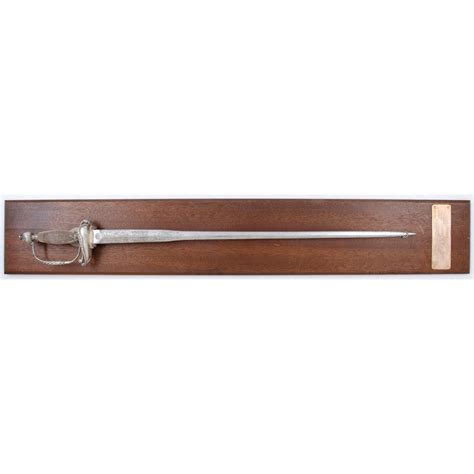 Replica Of George Washingtons Silver Hilted Inaugural Sword By