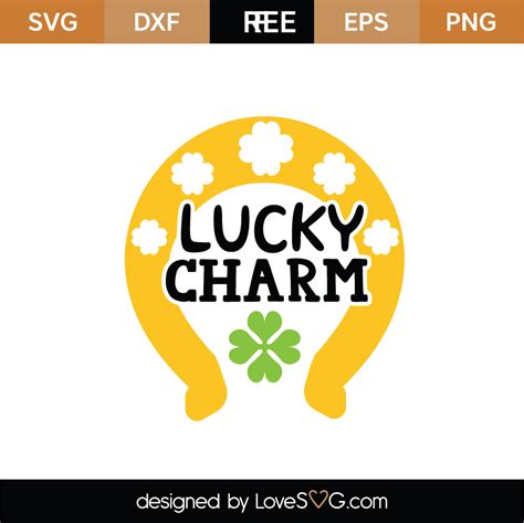 Free Lucky Charm Svg Cut File