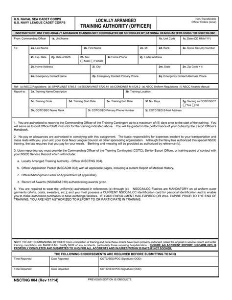 Nsctng Form 004 Fill Out Sign Online And Download Fillable Pdf
