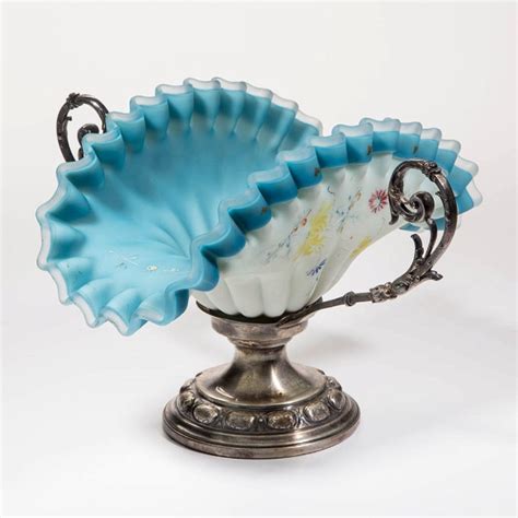 Victorian Art Glass Bride S Bowl