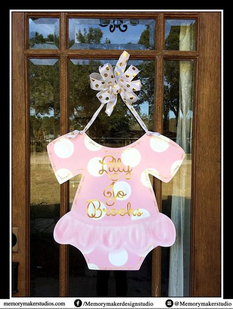 Hospital Door Baby Tutu Welcome Home Baby Sign Welcome Baby Etsy In