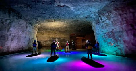 Paddle Through Caverns At The Gorge Underground In Rogers Kentucky
