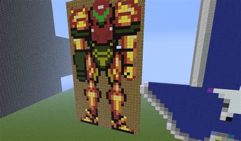 Samus From Metroid Minecraft Map