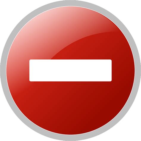 Download Delete Button Symbol Royalty Free Vector Graphic Pixabay