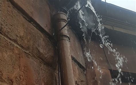 Rainwater Downpipe Blocked And How To Clear It Glasgow Plumbing Services