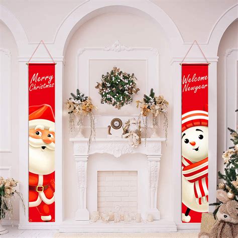 Merry Christmas Bannersnew Year Outdoor Indoor Decorations 物品