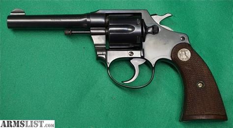 Armslist For Sale 1928 Colt Police Positive 32 Sandw Blue