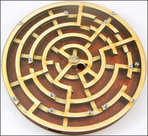 Brain games for adults are puzzles and brain teasers to exercise your mind and test your memory. Labyrinth - Wooden Brain Teaser Puzzle / Game