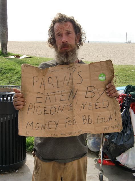 Psbattle Homeless Man Holding A Sign Rphotoshopbattles
