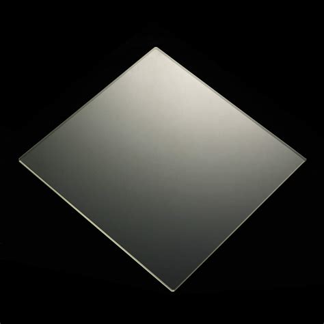 220 X 220 X 4mm Chamfer 220mm X 220mm X 4mm Chamfer Borosilicate Glass Build Plate For 3d